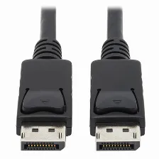 Cable Displayport Tripp Lite Displayport 1.2, 1.83 M, Negro