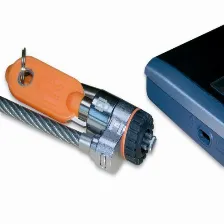 Cable Antirrobo Kensington Candado Microsaver Con Juego De Llave Llave, 1.8 M, Acero, Negro, Gris