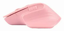 Mouse Perfect Choice Pc-045281 óptico, 4 Botones, 1600 Dpi, Rf Inalámbrico + Bluetooth, 10 M, Rosa