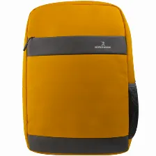 Mochila Perfect Choice Pc-083887 Poliéster, Poliuretano, Color Amarillo
