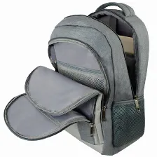 Mochila Perfect Choice Pc-084204 Bolsa Delantera, Bolsa Lateral, 3 Compartimentos, Tamaño Max De Pantalla 17