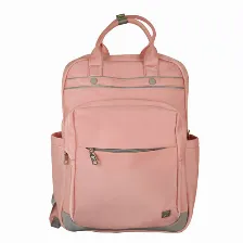 Mochila Perfect Choice Kokette Bolsa Delantera, Bolsa Lateral, Tamaño Max De Pantalla 17