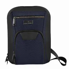 Mochila Perfect Choice Pc-085010 Poliéster, Color Azul
