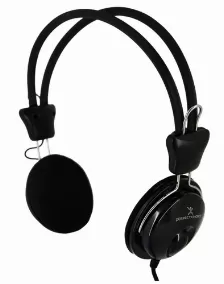 Auda?fonos Perfect Choice On Ear 3.5mm Micra?fono Integrado Color Negro
