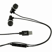 Audífonos Perfect Choice Pc-116479 Intra Auditivo, Alámbrico, Usb, Negro