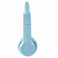 Audífonos Perfect Choice Pc-116981 Diadema, Inalámbrico, 3.5 Mm, Bluetooth, Azul