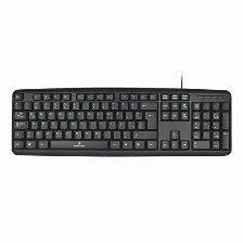Teclado Perfect Choice Pc-201038, Interfaz Usb, Teclado Numerico, Color Negro
