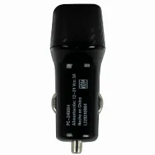 Cargador Perfect Choice Pc-240884 Universal, Auto, 1usb-c, 38 W, Negro, Verde