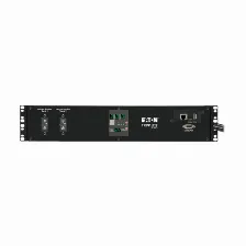 Pdu Monofasico Controlable Con Switch De Transferencia Automatica 5.8kw, 2 Entradas L6-30p De 200v - 240v, 16 Tomacorrientes C13 2 C19 Y 1 L6-30r, 2u, Taa