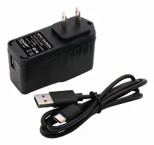 Cargador Epcom Plusc3000 100 - 240 V, Universal, Interior, 1usb, Carga Rápida, Negro