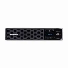 No Break Cyberpower (pr1000rtxl2u) 1000va / 1000w, Rack /torre, 2u, 8 Nema 5-15r, Senoidal Pura, Permite Mã?dulos De Baterãa Extendida (bp48vp2u01), Garantãa 3 Aã?os, Incluye Baterãa.