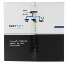 Bobina Linkedpro Pro-cat6-r Cat6+, 305 M, Azul