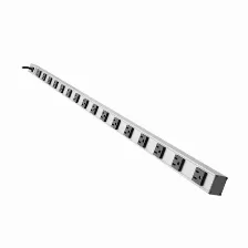 Barra De Contactos Tripp Lite 120 V, 1800 W, 4.572 M, 16 Salidas Ac, Nema 5–15r, Aluminio