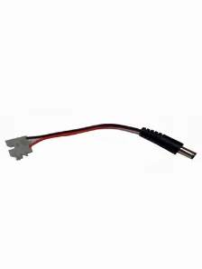 Saxxon Psuwb04 - Bolsa De 10 Conectores Macho Para Alimentacia?n De Camaras/ Cable Calibre 18 Awg/