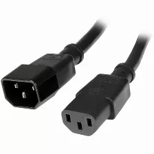 Cables De Poder Startech.com Hembra, Macho 125 V, 0.9 M, Negro