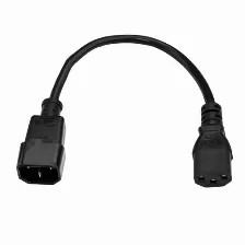 Cables De Poder Startech.com Hembra, Macho 125 V, 0.9 M, Negro