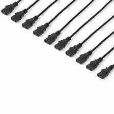 Cables De Poder Startech.com Macho, Hembra 125 V, 3 M, Negro