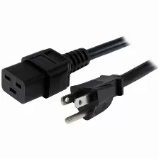 Cables De Poder Startech.com Pxt515c19146 Macho, Hembra 125 V, 1.8 M, Negro