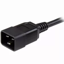 Cables De Poder Startech.com Pxtc13c20146 Macho, Hembra 125 V, 1.8 M, Negro