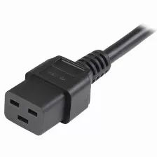 Cables De Poder Startech.com Macho, Hembra 125 V, 1.8 M, Negro