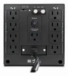 Regulador Cdp R-avr5008, 5000va, 2500 W, 9 Contactos, Conector Nema5-20r