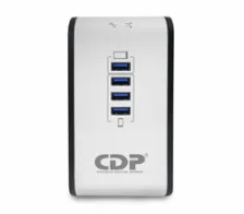Regulador Cdp R2cu-avr1008 1000va, 500w, 4x Puertos Usb, 8 Contactos