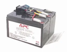 Bateria Para Ups Apc Rbc48 Sealed Lead Acid (vrla), 7 Ah, Negro