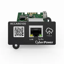 Tarjeta De Monitoreo Cyberpower (rccard100) Conexiã“n Ethernet Rj-45, Software Powerpanelâ® Cloud. Garantãa De 3 Aã‘os.