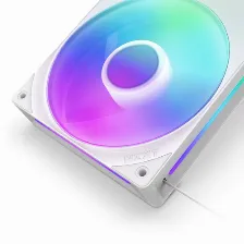 Ventilador Nzxt Rf-u24hf-w1 2400 Rpm, Led Multi, Blanco Open Box