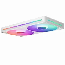 Kit 2 Ventiladores Nzxt F280 Rgb Core, 2000 Rpm, Plastico, 280mm, Blanco