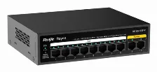 Switch Ruijie Networks Rg-es110f-p No Administrado, Rj-45 10, Fast Ethernet (10/100), 8 Poe, Negro