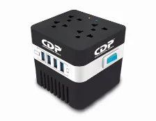 Regulador Cdp Ru-avr604, 300w, 600va, 4x Puertos Usb, 4 Contactos