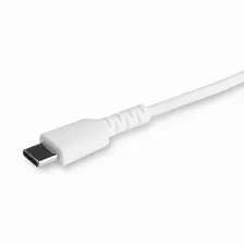 Cable Para Móvil Startech.com 2 M, Usb C A Lightning, Blanco