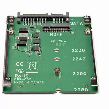 Adaptador Conversor Ssd M.2 Ngff A Sata De 2,5 Pulgadas Startech.com (sat32m225)