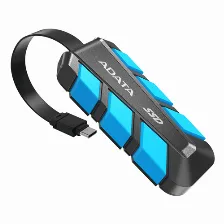 Unidad De Estado Solido Externo Adata Sc740, 2tb, Usb-c, 1050mb/s, Azul, Negro