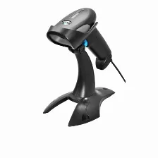 Lector Codigo De Barras Laser 3nstar Sci150, 1d, Interfaz Usb, Incluye Base, Color Negro