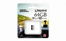 Memoria Kingston Technology High Endurance 64 Gb, Velocidad 95 Mb/s, Clase 10