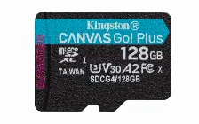 Memoria Micro-sd Kingston Technology Canvas Go Plus 128gb, 200 Mb/s, Clase 10