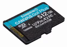 Memoria Kingston Technology Canvas Go! Plus 512 Gb, Velocidad 200 Mb/s, Clase 10