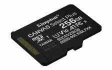 Memoria Kingston Technology Canvas Select Plus Gen3 256 Gb, Velocidad 150 Mb/s, Clase 10