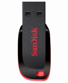 Memoria Usb Sandisk Cruzer Blade 32gb, 2.0, Negro