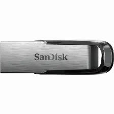 Memoria Usb 3.0 Sandisk Ultra Flair, 16gb, 130 Mb/s, Plata/negro