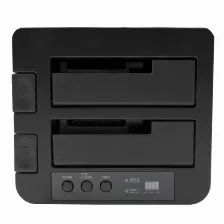 Base Startech Usb 3.0 Y Esata Copiadora De Unidades De Disco Sata - Clonador Autónomo Sata De 6gbps, Para Copiado De Alta Velocidad, (sdock2u33re)