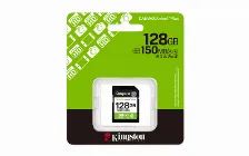 Memoria Sd Kingston 128gb, Technology Canvas Select Plus Gen3, Velocidad 150 Mb/s, Clase 10