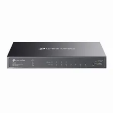 Tp-link Sg2008p - Switch Administrable Jetstream Sdn Poe Con 8 Puertos 10/100/1000 Mbps, Incluyendo 4 Puertos Poe Con Un Presupuesto Total De 62w. Ofrece Administracia?n Centralizada A Trava?s De O...