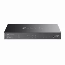Switch Tp-link Jetstream Tl-sg2008p Gestionado, L2/l2+, Rj-45 8, Gigabit Ethernet (10/100/1000), (poe +) 4, Negro