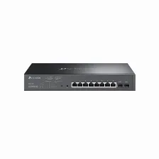 Tp-link Sg2210mp - Switch Jetstream Sdn Administrable Con 8 Puertos 10/100/1000 Mbps Y 2 Puertos Sfp, Equipado Con 8 Puertos Poe Y Un Presupuesto Total De 150w. Permite Administracia?n Centralizada...