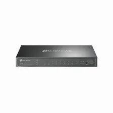 Switch Tp-link Omada Sg2210p Gestionado, L2/l2+, Rj-45 8, Gigabit Ethernet (10/100/1000), Negro