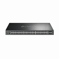 Switch Tp-link Omada Sg3452x Gestionado, L2+, Rj-45 48, Gigabit Ethernet (10/100/1000), 1u, Negro