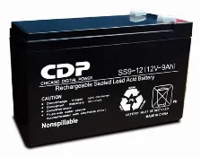 Bateria Para Ups Cdp Slb12-9 Sealed Lead Acid (vrla), 12 V, 9 Ah, Negro